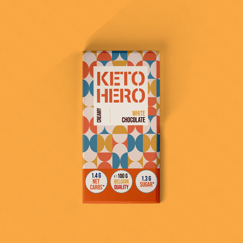 KETO-HERO white chocolate it's not about us